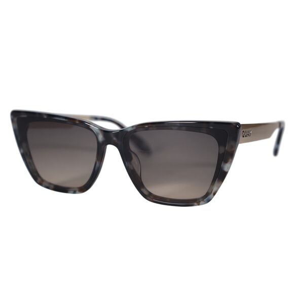 Quay Australia Call the Shots Remixed Sunglasses - Storm Tortoise / Smoke Taupe - Picture 2 of 7